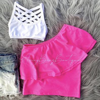 MILLY SWING TOP *HOT PINK